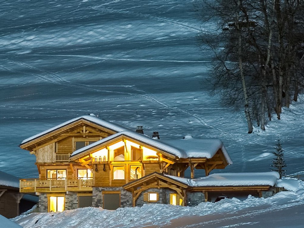 Luxury Chalet for 18 People In France
